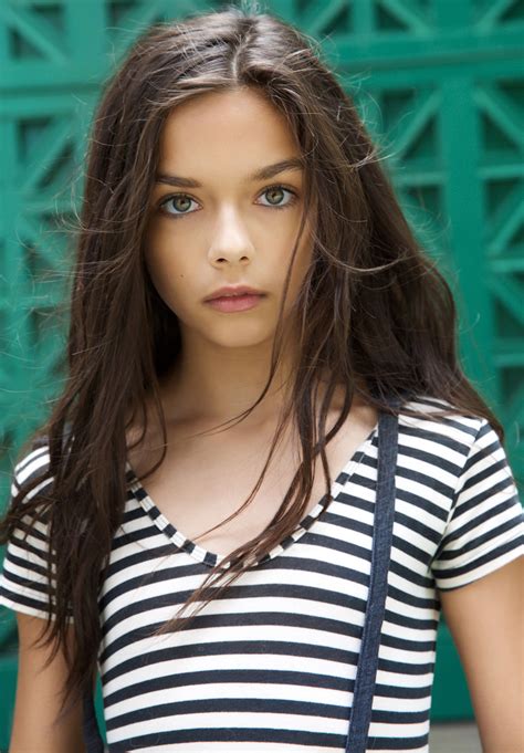 today, she is already 15 and we could not find new photos of her. . Sweet girl teen model